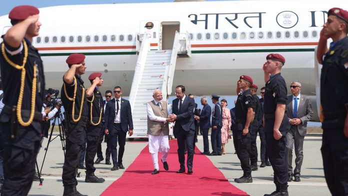 साइप्रस में पीएम मोदी