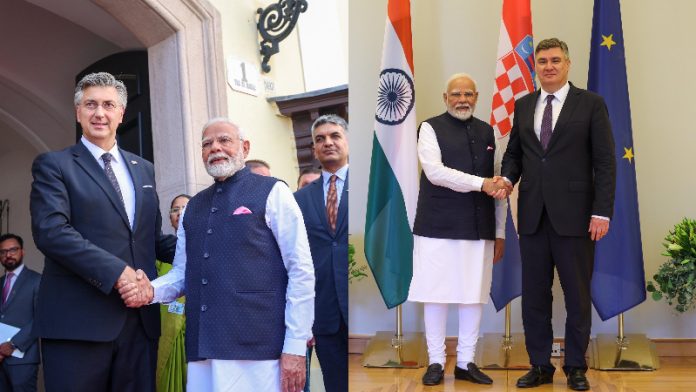 पीएम मोदी क्रोएशिया