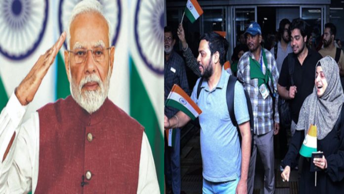 ऑपरेशन सिंधु, मोदी सरकार अभियान