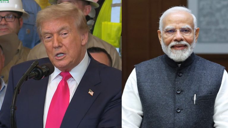 भारत के साथ ‘बड़ी ट्रेड डील’ करने का ट्रंप ने किया दावा, घट सकता है टैरिफ: बातचीत के लिए भारतीय दल पहुँचा अमेरिका, ₹41 लाख करोड़ से भी अधिक का होगा फायदा