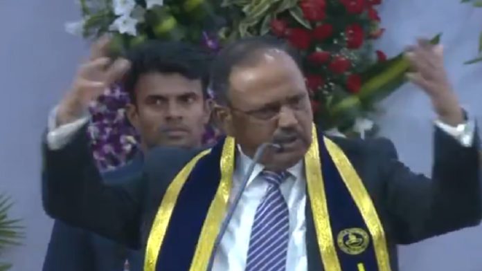 IIT Madras के दीक्षांत समारोह में राष्ट्रीय सुरक्षा सलाहकार अजीत डोभाल