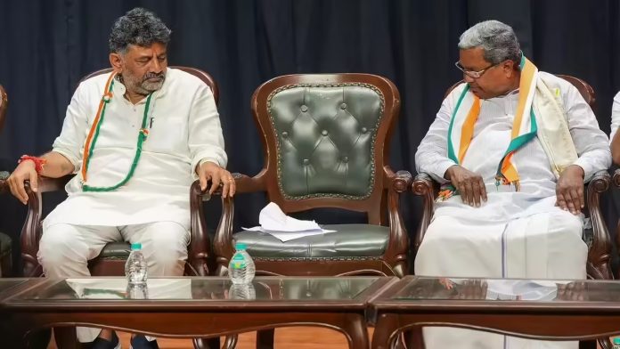 डीके शिवकुमार, सिद्धारमैया