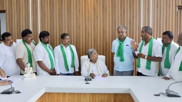 कर्नाटक की कॉन्ग्रेस सरकार इंडस्ट्री को जमीन देने में हुई फेल, आंध्र प्रदेश ने लपका मौका: CM नायडू के बेटे बोले- 8000 एकड़ जमीन एकदम रेडी, डिफेन्स-स्पेस-टेक्नोलॉजी सबके लिए अवेलेबल