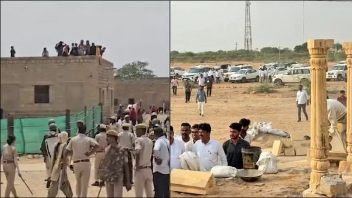 जैसलमेर में दो गुटों में पत्थराव