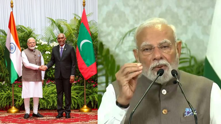 मालदीव के 60वें स्वतंत्रता दिवस पर मुख्य अतिथि बने PM मोदी, बोले- हमारे संबंध इतिहास से पुराने-समुद्र से गहरे: मुइज्जू सरकार के लिए ₹5000 करोड़ की व्यवस्था, डाक टिकट भी किया जारी
