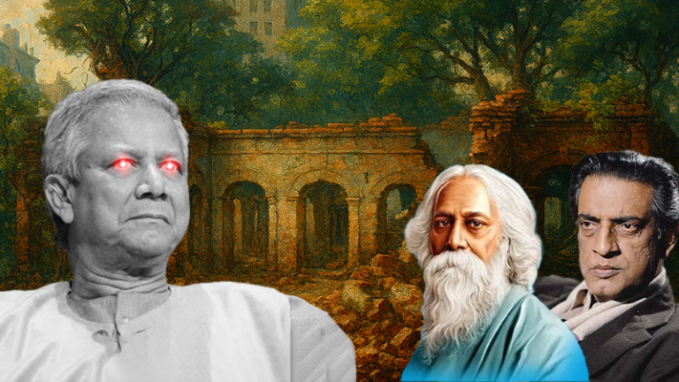 टैगोर, मुजीबुर और अब सत्यजीत रे… इस्लामी कट्टरपंथियों ने मकान से निकाली दुश्मनी: अपनी ही सांस्कृतिक विरासत को बर्बाद करने में जुटी यूनुस सरकार