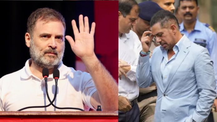 rahul gandhi robert wadra