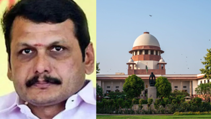 SC on Senthil Balaji case