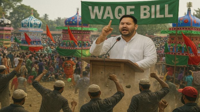 वक्फ विरोध रैली मुहर्रम