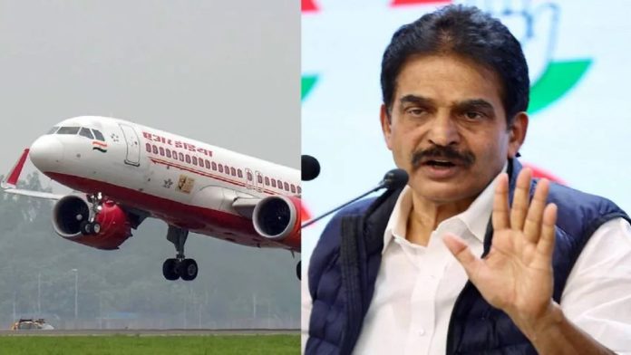 केसी वेणुगोपाल, एयर इंडिया