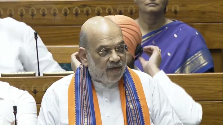 जेल से अब नहीं चलेगी सरकार, संविधान संशोधन बिल पेश करते हुए गृहमंत्री अमित शाह ने बोला हमला: कहा- जिन्होंने लालू यादव की राजनीति खत्म की, अब उनके साथ दे रहे भाषण