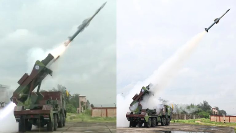 DRDO ने ओडिशा में स्वदेशी एयर डिफेंस सिस्टम IADWS का किया सफल परीक्षण: आसमान में नष्ट करेगा दुश्मनों के हवाई हमले, एक साथ तीन टारगेट्स को बनाएगा निशाना