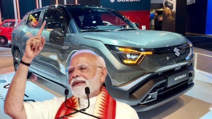 पीएम मोदी e vitara