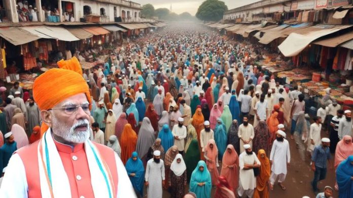 15 अगस्त पर पीएम मोदी ने की उच्च-स्तरीय जनसांख्यिकी मिशन का ऐलान किया