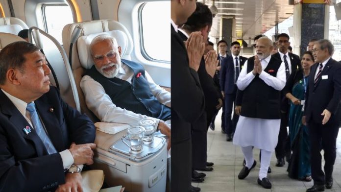 पीएम मोदी बुलेट ट्रेन