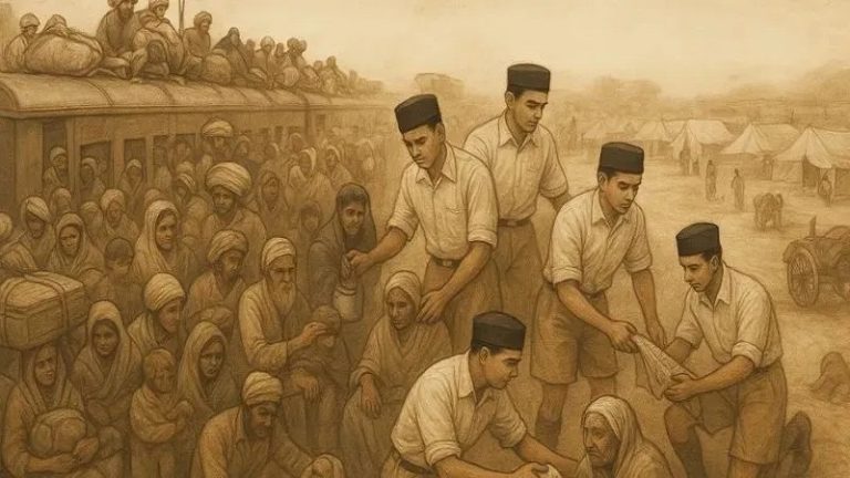 भारत विभाजन के वक्त RSS ने जमीन पर निभाई भूमिका: सरदार पटेल ने भी की थी काम की तारीफ, लाखों हिंदुओं के खून से सना है इतिहास