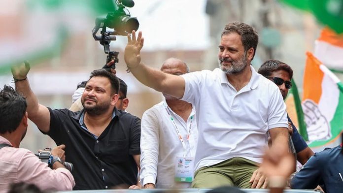राहुल गाँधी वोटर अधिकार यात्रा