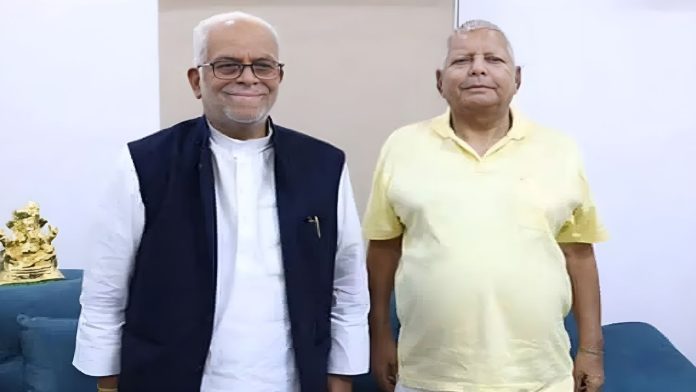 सुदर्शन रेड्डी और लालू यादव