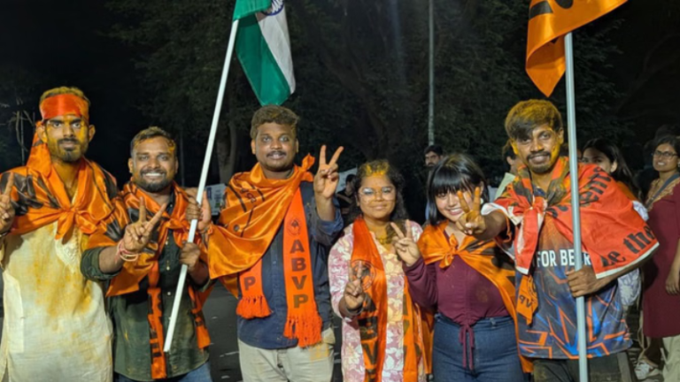 हैदराबाद यूनिवर्सिटी में ABVP ने किया NSUI का सूपड़ा साफ, सातों सीटों पर जीते: जानें दिल्ली से लेकर पटना और पंजाब में GenZ कैसे दे रहा राहुल गाँधी को जवाब