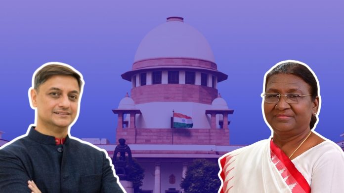 संजीव सान्याल और राष्ट्रपति मुर्मू