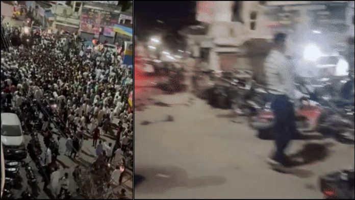 शाहजहांपुर में पैंगबर पर विवादित पोस्ट पर इस्लामी कट्टरपंथियों ने हंगामा कर थाने को घेरा