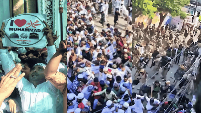 बरेली में इस्लामी कट्टरपंथियों का बवाल