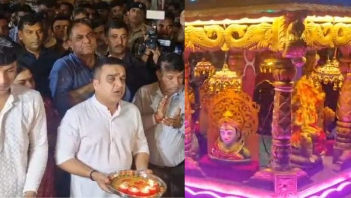 गुजरात गाँधीनगर माँ अम्बे आरती हर्ष सांघवी