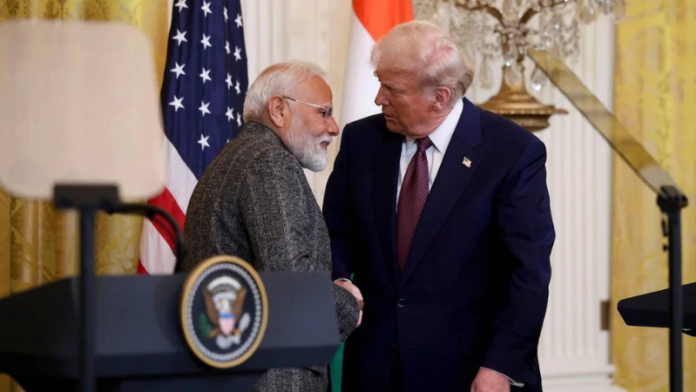 राष्ट्रपति ट्रंप और पीएम मोदी