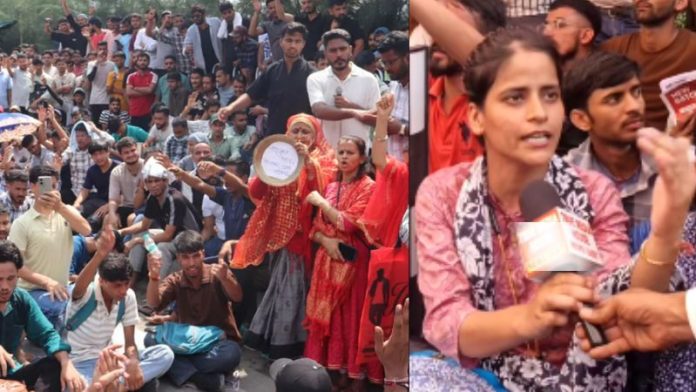 UKSSSC पेपर लीक प्रदर्शन