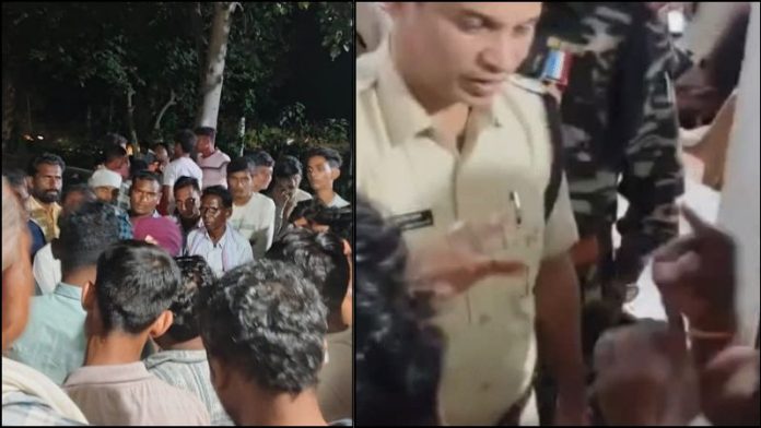 MP बुरहानपुर दुर्गा प्रतिमा DJ विवाद