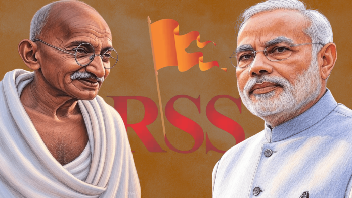 गोडसे के बहाने मोदी-RSS पर निशाना