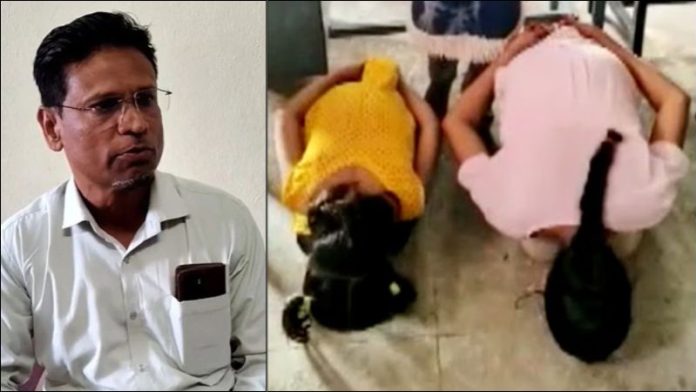 मुस्लिम टीचर सस्पेंड शशांकासन नमाज मुद्रा