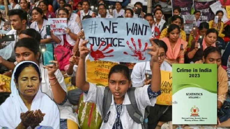 बंगाल में महिलाओं पर सबसे ज्यादा फेंके गए तेजाब, ‘घुसपैठियों’ ने किए सबसे ज्यादा अपराध: NCRB की रिपोर्ट में खुलासा, क्यों महिला सुरक्षा पर ‘गंभीर’ नहीं है ममता सरकार