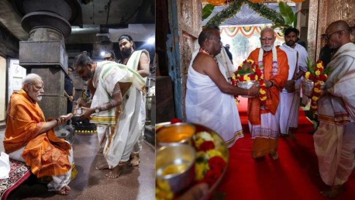 पीएम मोदी मल्लिकार्जुन स्वामी मंदिर