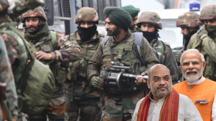 मोदी सरकार का नक्सल विरोधी अभियान