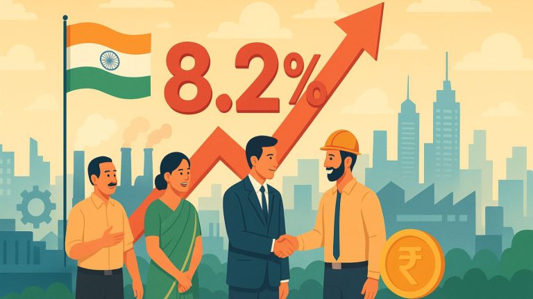 ‘सौभाग्य’ नहीं, ‘संगठित रणनीति’: 8.2% की शानदार GDP ग्रोथ से भारत की अर्थव्यवस्था ने दुनिया को फिर दिखाया अपना दम