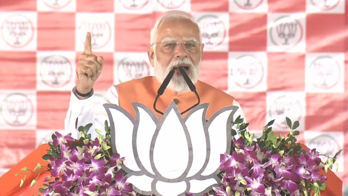 पीएम नरेंद्र मोदी औरंगाबाद-बिहार में