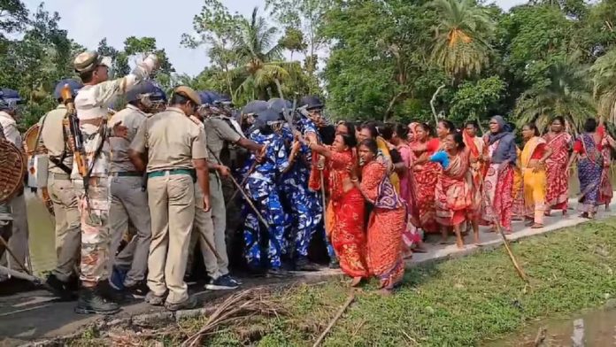 संदेशखाली हिंसा