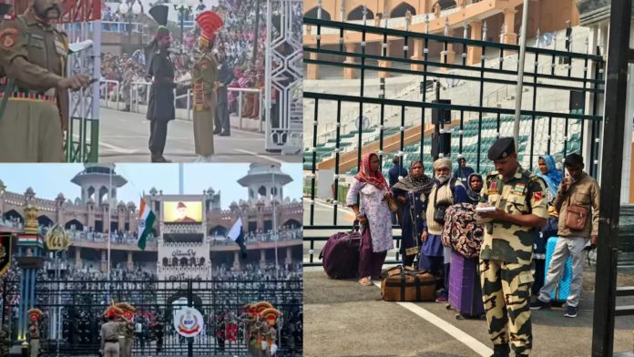 हिंदू श्रद्धालु वाघा बॉर्डर