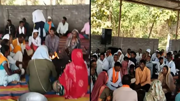 गुजरात के नर्मदा में घर वापसी