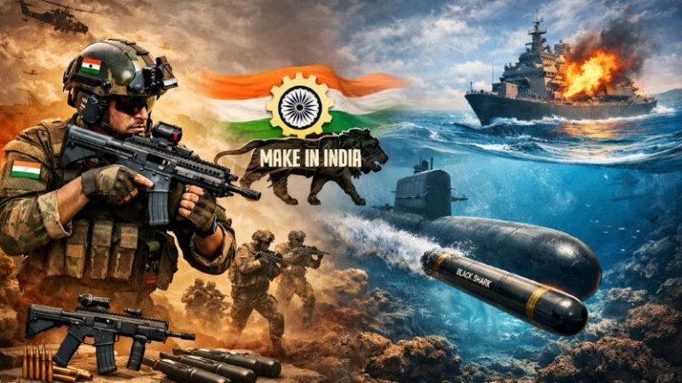 रक्षा मंत्रालय की ₹4666 करोड़ की मेगा डिफेंस डील: 4 लाख स्वदेशी CQB कार्बाइन और ‘ब्लैक शार्क’ टॉरपीडो से लैस होगी सेना, जानें कैसे बढ़ेगी भारत की ताकत