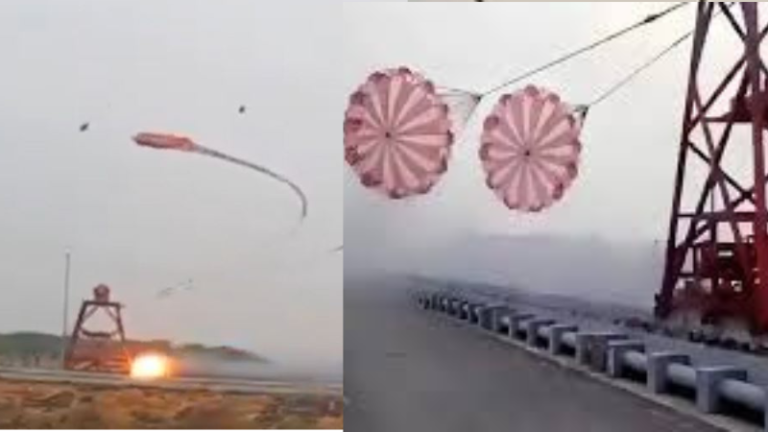 क्या है ISRO का ड्रॉग पैराशूट, जिसका रेल की पटरी पर किया गया ट्रायल: जानिए मनुष्य को अंतरिक्ष से लाने वाला ये सफल परीक्षण गगनयान के लिए कितना अहम
