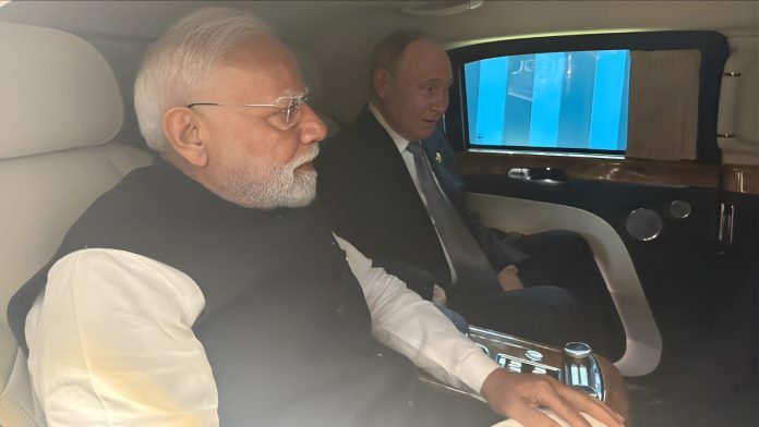SCO समिट के दौरान PM मोदी और पुतिन