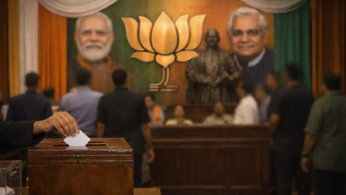 बीजेपी में राष्ट्रीय अध्यक्ष पद का चुनाव