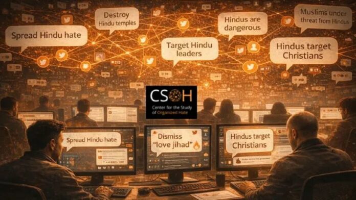 CSOH की हेट स्पीच रिपोर्ट में सिर्फ हिंदू विरोधी नरेटिव