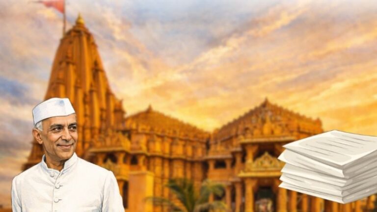 सोमनाथ, नेहरू और 17 चिट्ठियाँ: मंदिर पुनर्निर्माण के समय ‘सेक्युलर’ जवाहरलाल को एक नहींं कई दिक्कतें थी, पचा नहीं पा रहे थे सनातन धाम की भव्य दिव्य वापसी