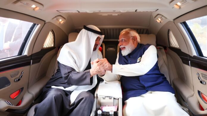 PM मोदी और UAE के राष्ट्रपति अल नहयान