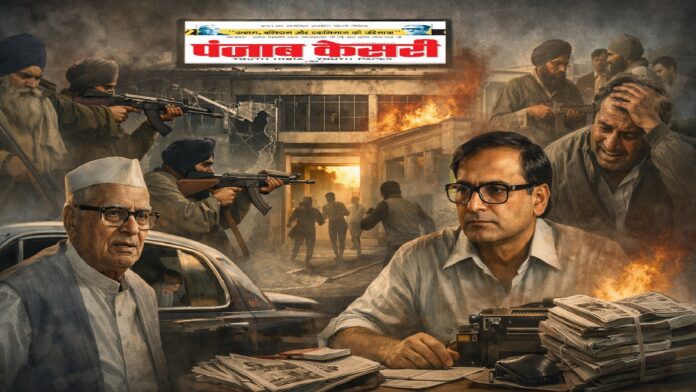 खालिस्तानी आतंकियों के निशाने पर रहा है पंजाब केसरी ग्रुप