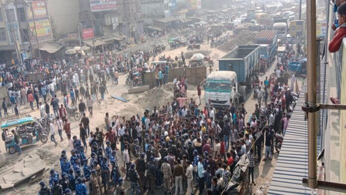 बंगाल बेलडांगा बवाल