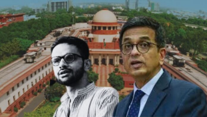 उमर खालिद पूर्व CJI चंद्रचूड़